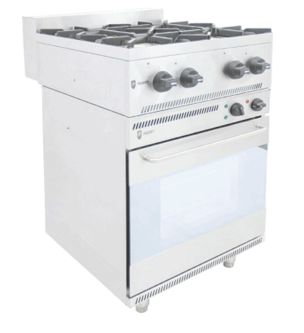 Parry NPEOAG4H Duel Fuel Natural Gas Hob And Electric Oven