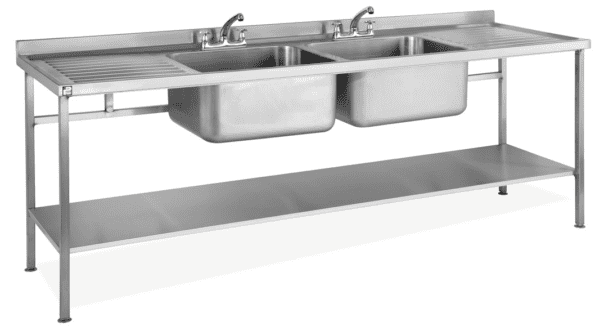 Parry SINK2470DBDD Double Bowl - Double Drainer