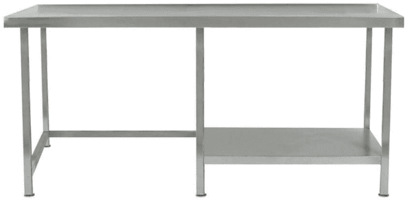 Parry TABHR12700 Stainless Steel Table With Part Undershelf