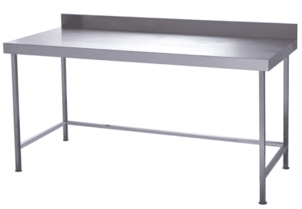 Parry TABN12600W Stainless Steel Void Wall Table
