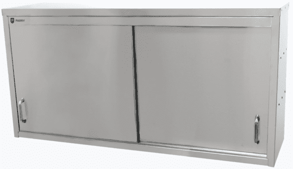 Parry WCS1200 Stainless Steel Sliding Door Wall Cupboard