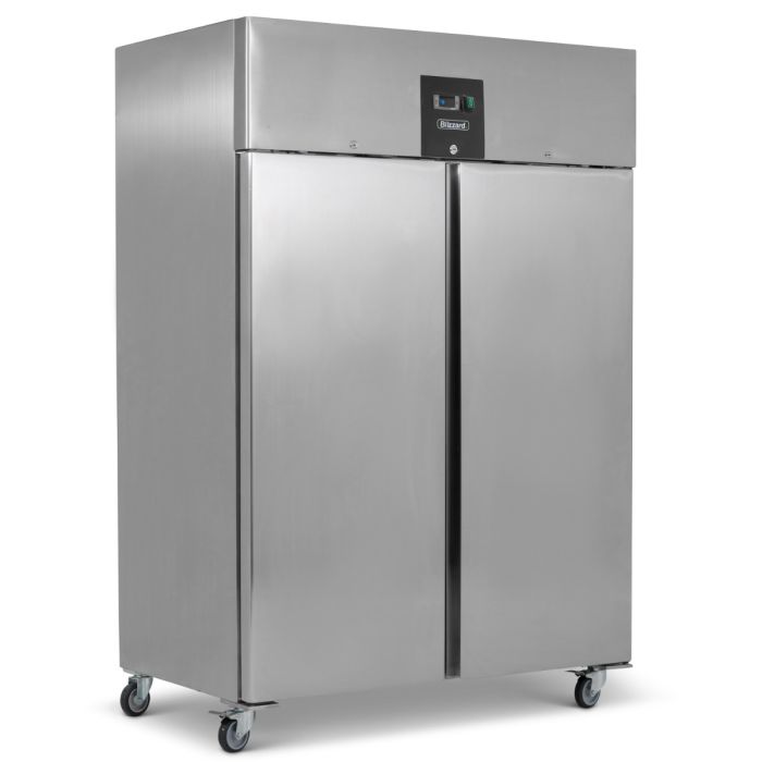 BLIZZARD BF2SSCR Double Glass Door Ventilated GN Freezer 1300L