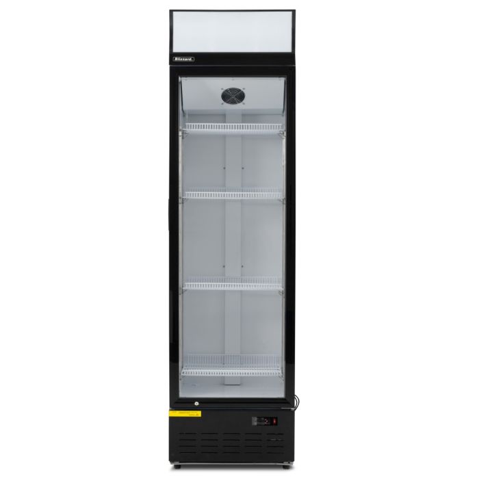 BLIZZARD GD350 Single Glass Door Merchandiser 350L