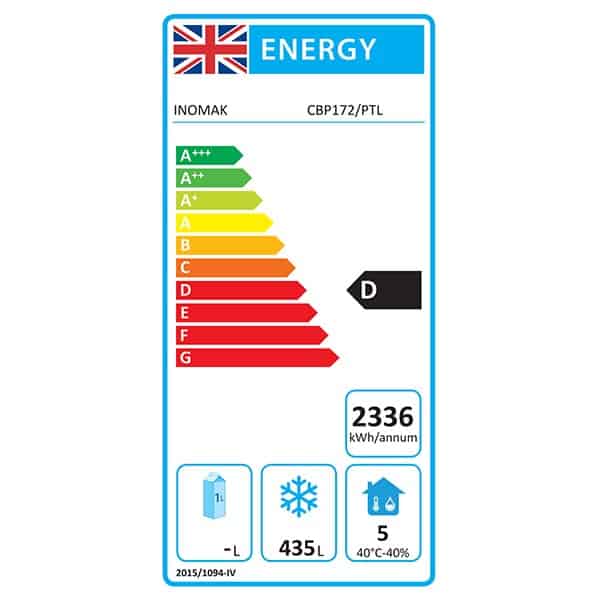 Inomak CBP172 Commercial Freezer Comcat SW