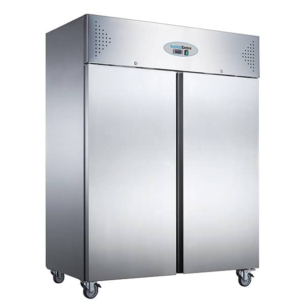 KOLDBOX KXR1200 Commercial Double Door Stainless Steel Refrigerator - 1200Ltr