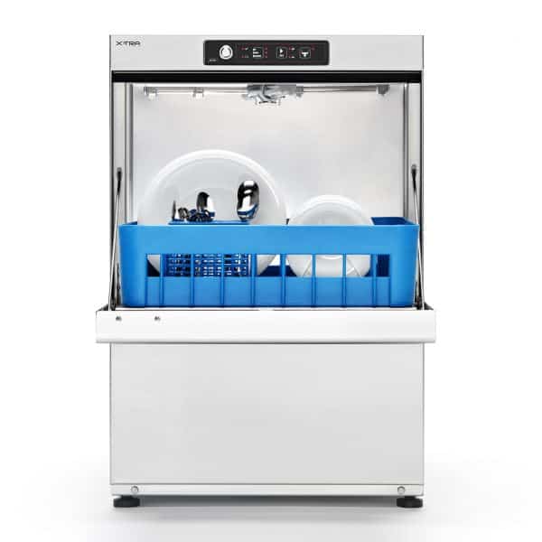SAMMIC X-41BD 230/50/1 DD X-TRA Commercial Glasswasher With Drain Pump & Built-in Water Softener - 400mm Basket