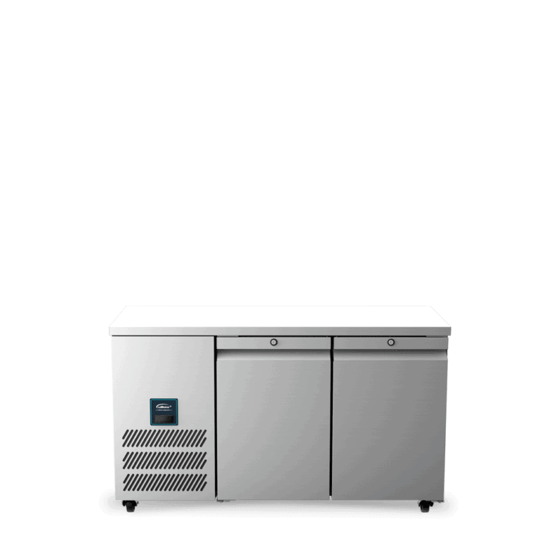 WILLIAMS HJSC2 Jade Slimline 2 Door Prep Counter Fridge - 244ltr