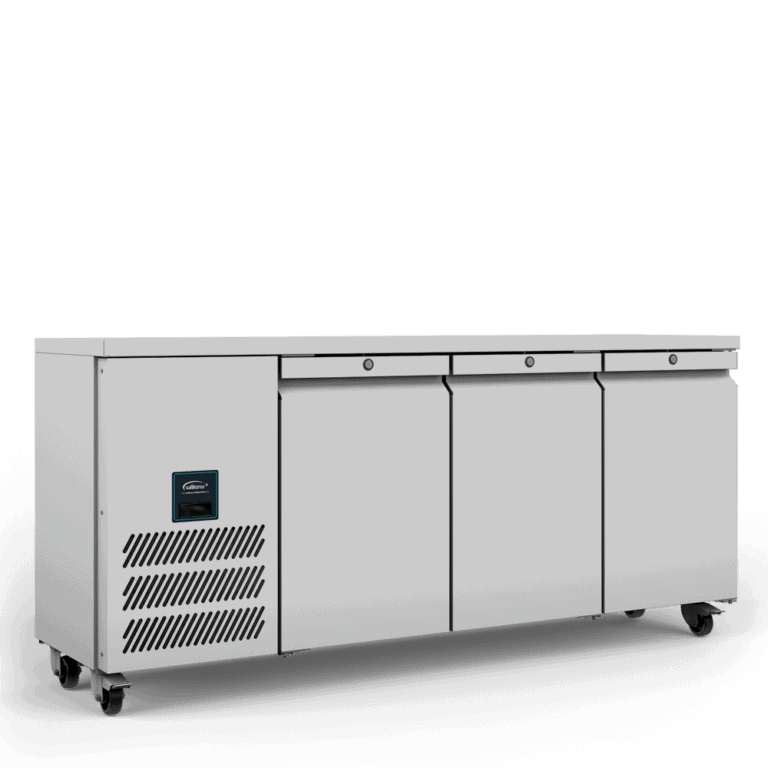 WILLIAMS HJSC3 Jade Slimline 3 Door Prep Counter Fridge - 374ltr