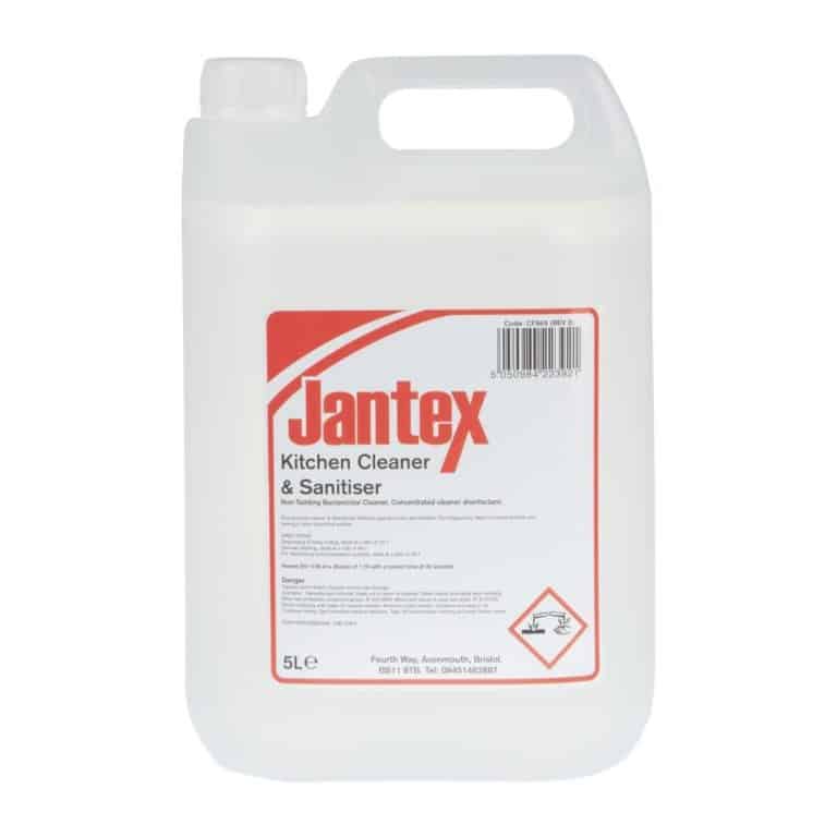 Jantex CF969 Jantex Kitchen Cleaner & Sanitiser (Concentrate) 5 litre