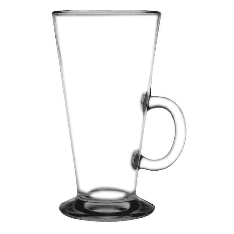 OLYMPIA GF929 Toughened Latte Glasses - 285ml