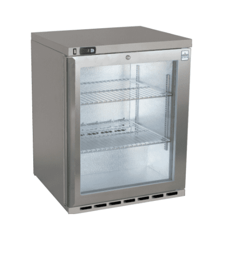OSBORNE 160ES-GSS/INT eCold Low Height Stainless Steel Interior Commercial Single Door Bottle Cooler