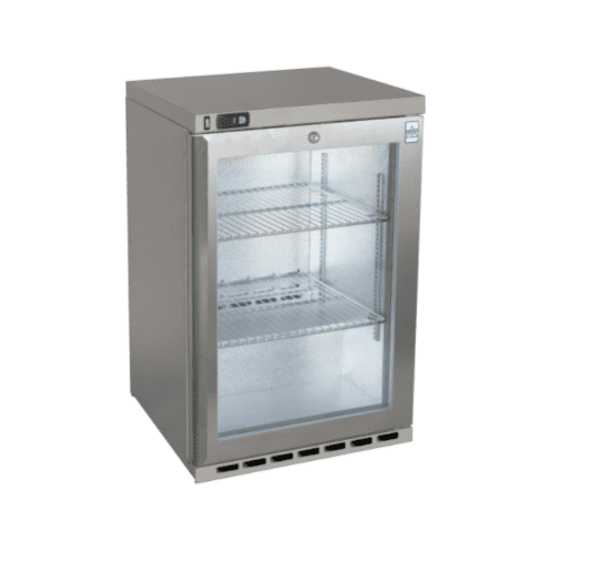 OSBORNE 180ES-GSS eCold Stainless Steel Commercial Single Door Bottle Cooler