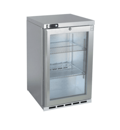 OSBORNE 30ES-GSS/INT eCold Low Height Stainless Steel Interior Commercial Single Door Bottle Cooler