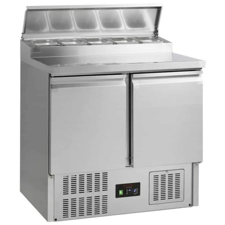 TEFCOLD GSS20 Commercial 2 Door Saladette Counter