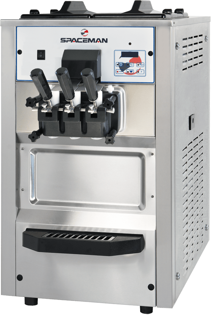 BLUE ICE MACHINE T29A Commercial Soft Serve Freezer Ice Cream Machine - Air Pump