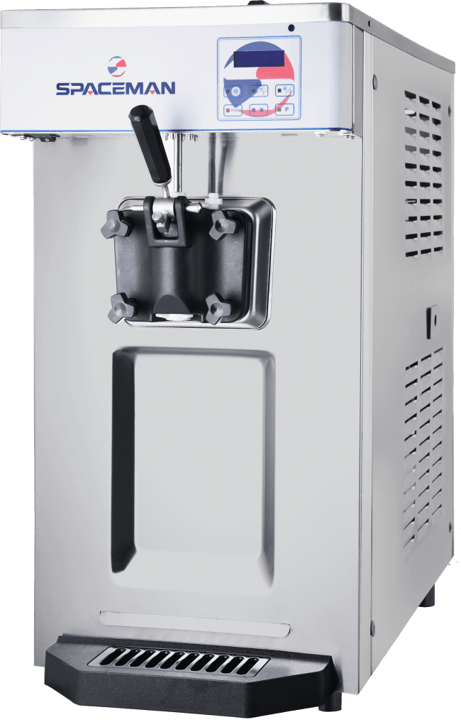 BLUE ICE MACHINE T36A Commercial Soft Serve Freezer Ice Cream Machine - Air Pump