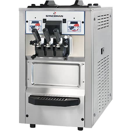 BLUE ICE MACHINE T46A Commercial Soft Serve Freezer Ice Cream Machine - Air Pump