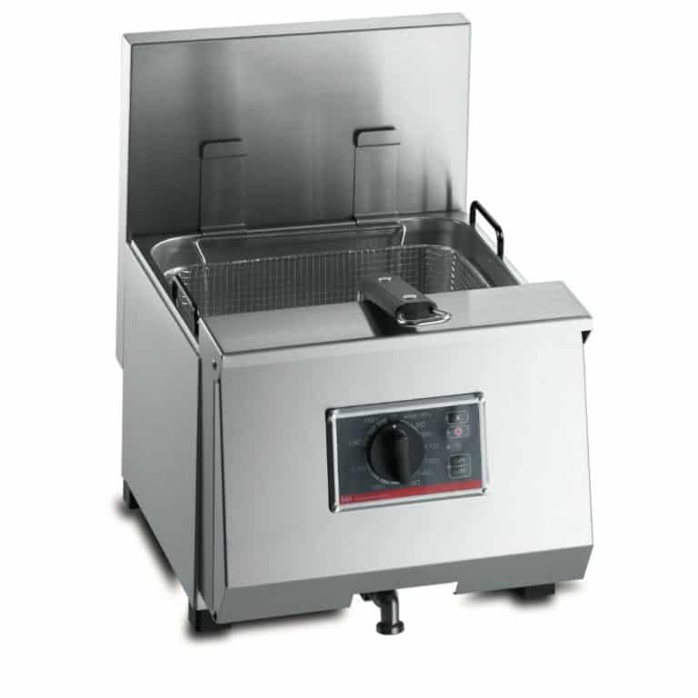 FriFri Profi+ 8 Electric Counter-top Single Tank Fryer - 2 Baskets - W 360 mm - 6.9 kW