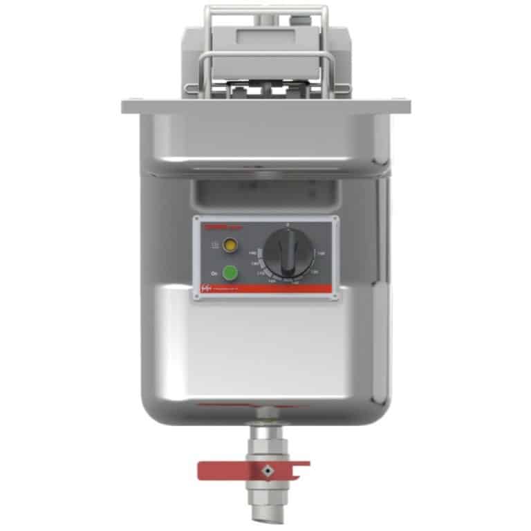 FriFri Super Easy 311 Electric Built-in Single Tank Fryer with Filtration - 1 Basket - W 300 mm - 11.4 kW