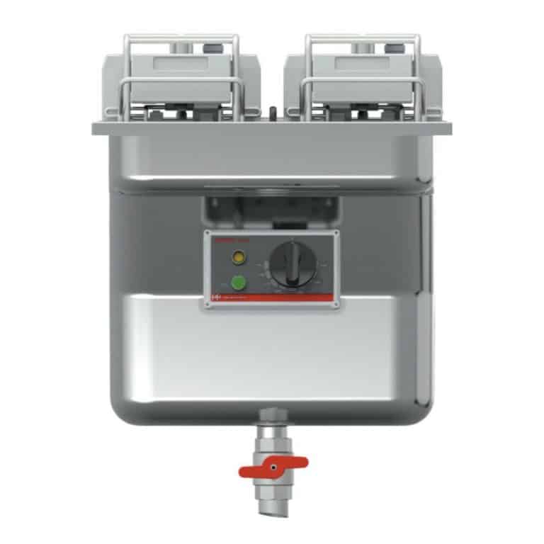 FriFri Super Easy 411 Electric Built-in Single Tank Fryer with Filtration - 2 Baskets - W 400 mm - 22.0 kW