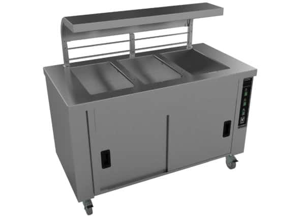 FALCON HS3 HS3 Heated Servery Counter with Gantry