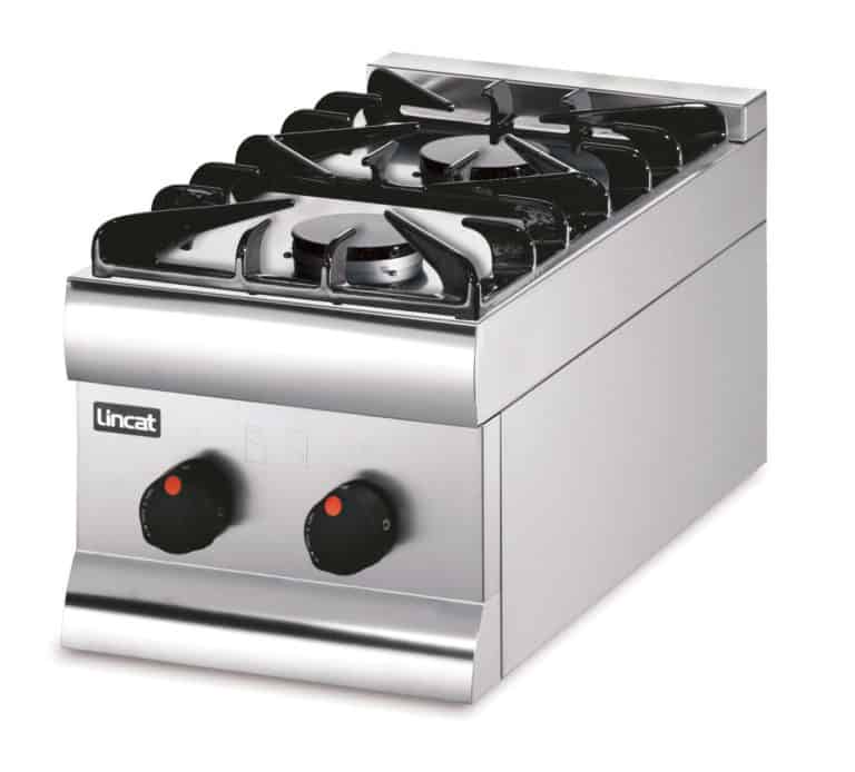 Lincat Silverlink 600 Natural Gas Counter-top Boiling Top - 2 Burners - W 300 mm - 9.0 kW