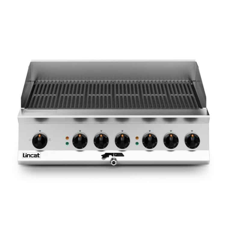 Lincat Opus 800 Electric Counter-top Chargrill - W 900 mm - 12.4 kW