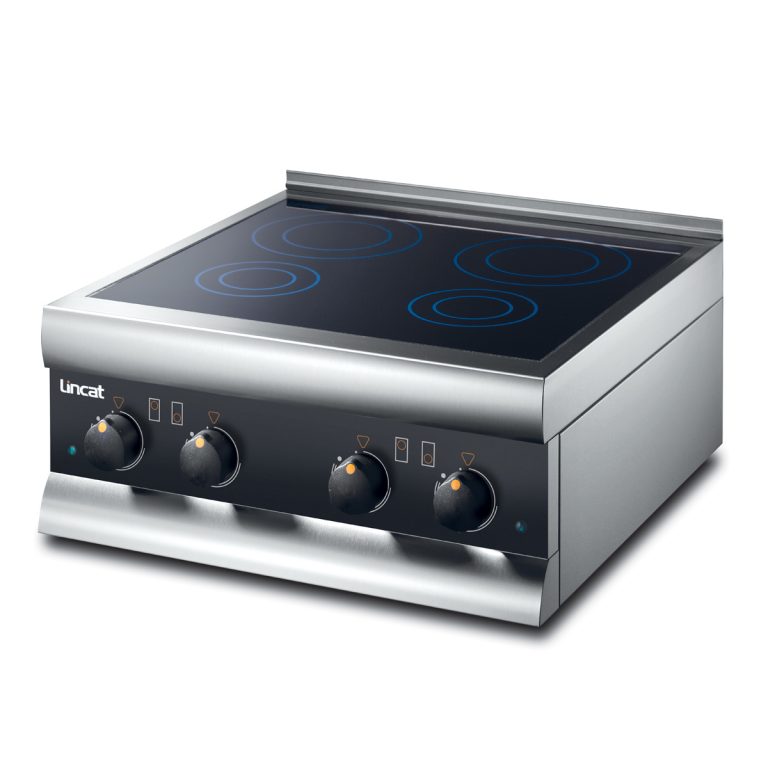 Lincat SLI42 Silverlink 600 Electric Counter-top Induction Hob - 4 Zones - W 600 mm - 6.0 kW